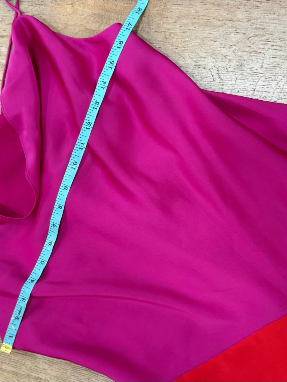 Cushnie x Target: Colorblock Asymmetrical Slip Dress